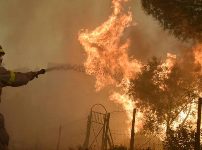 Πυρκαγιά τα ξημερώματα στον Δήμο Ύψωνα