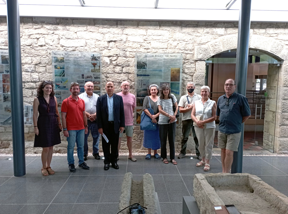 Επίσκεψη Ευρωπαίων εμπειρογνωμόνων στο Μουσείο Νερού του ΣΥΛ