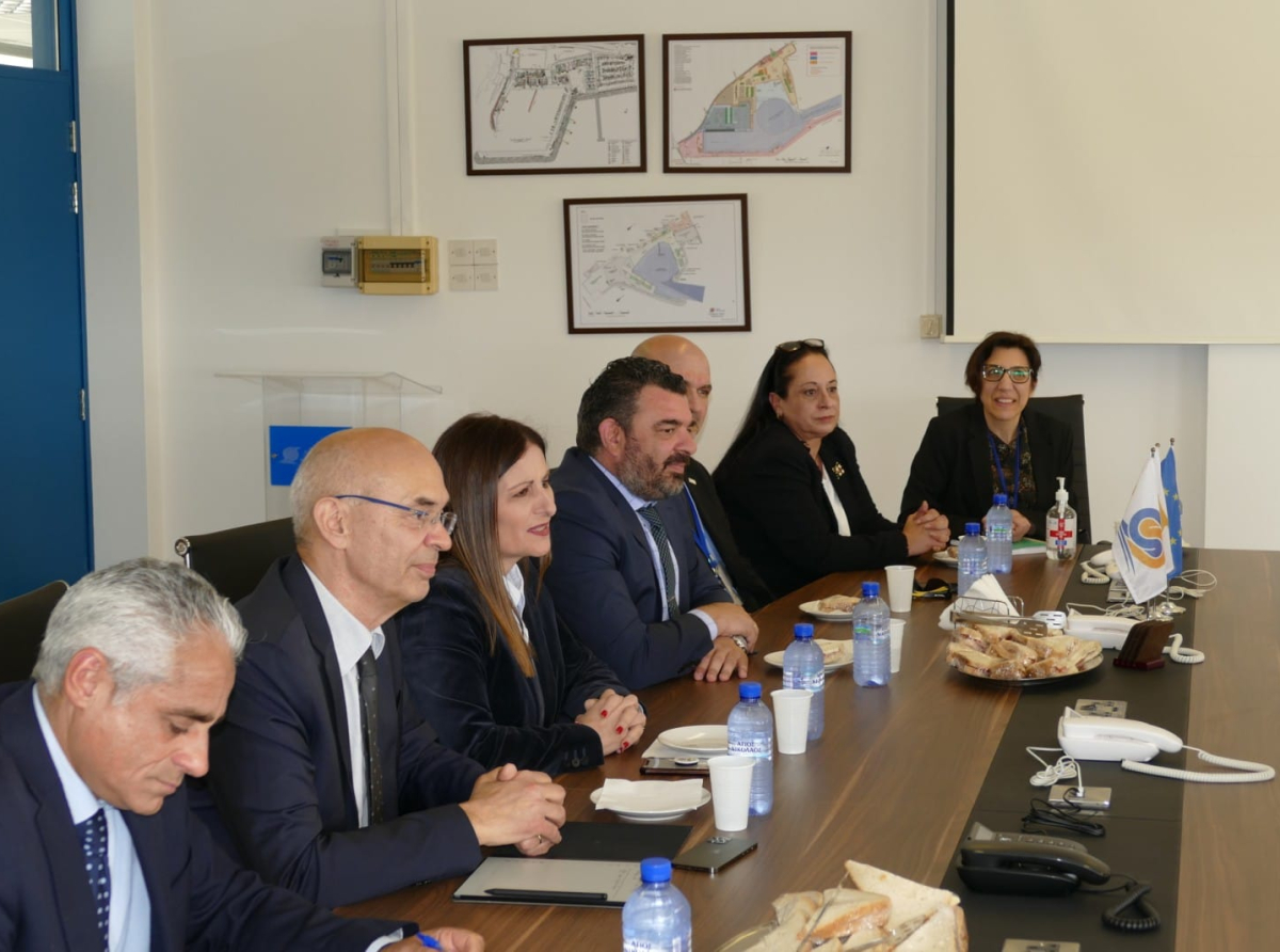 Ανακοίνωση της Αρχής Λιμένων Κύπρου για τη συνάντηση που πραγματοποίησε με την Υφυπουργό Ναυτιλίας