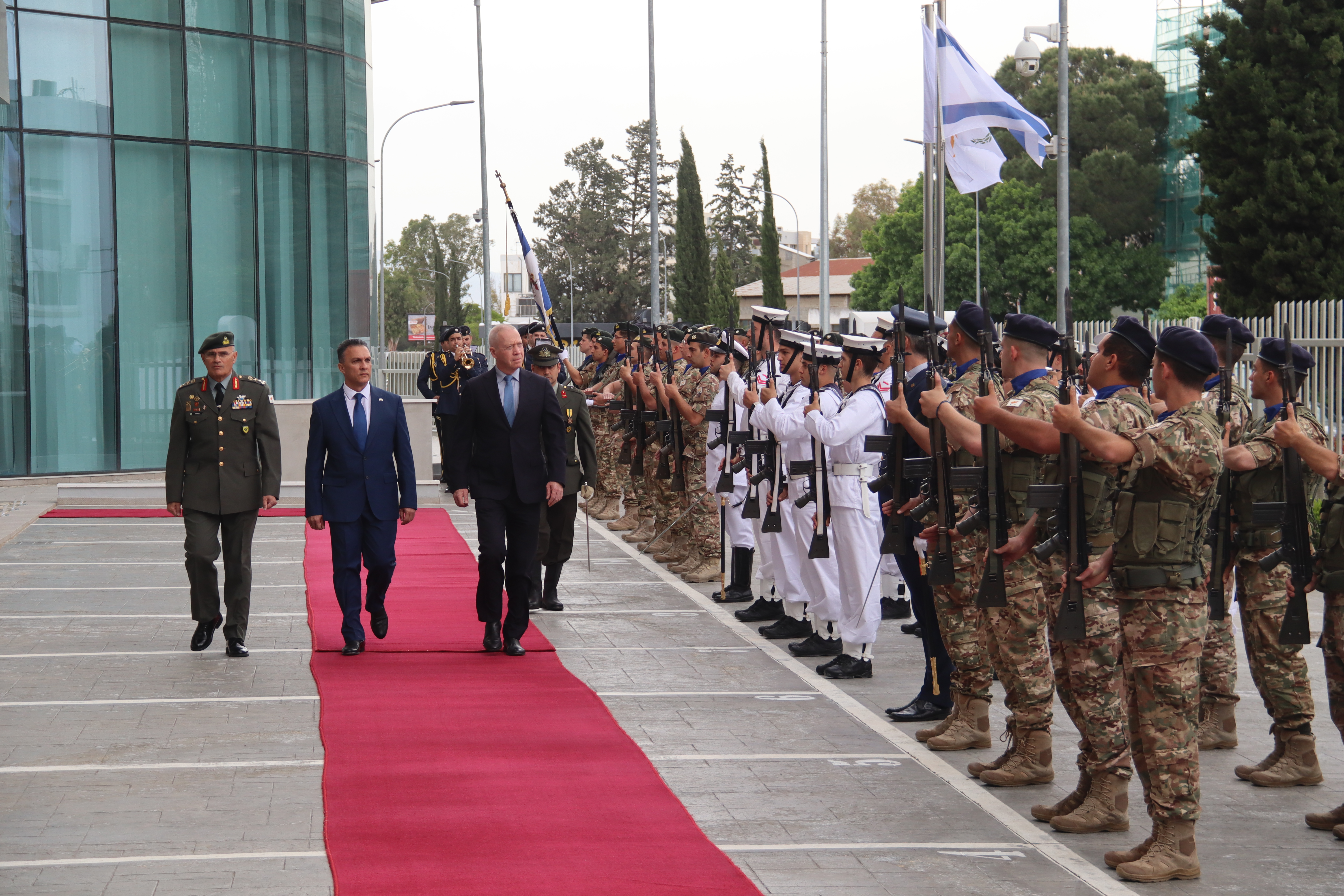 Επίσκεψης του Ισραηλινού Υπουργού Άμυνας