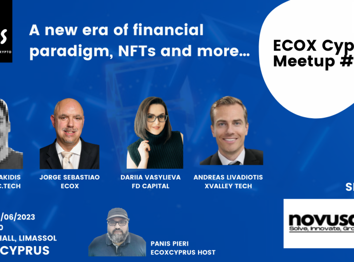 EcoXCyprus #19: Μια νέα εποχή χρηματοοικονομικής καινοτομίας, NFTs και άλλα…