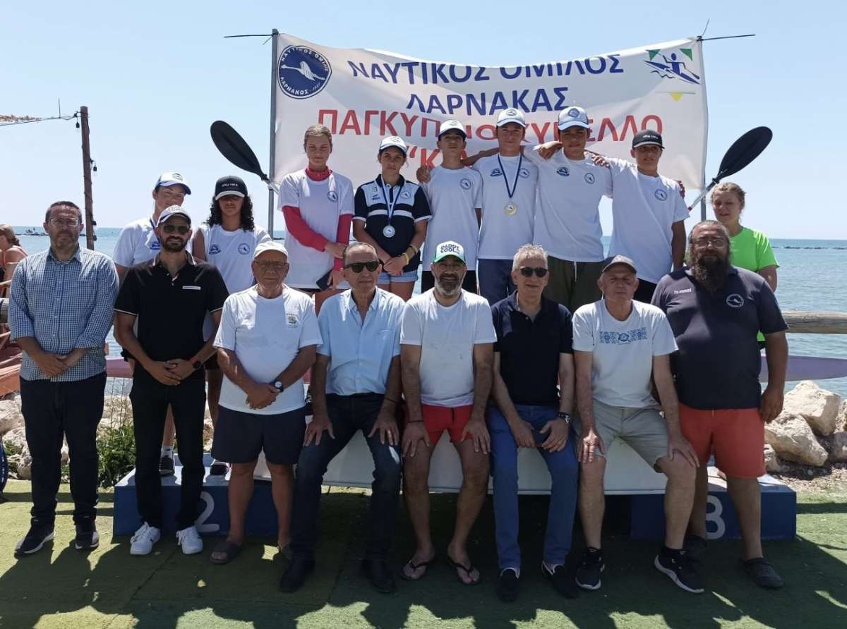 Παρών ο ΚΟΑ στο Παγκύπριο Κύπελλο Κανό Καγιάκ
