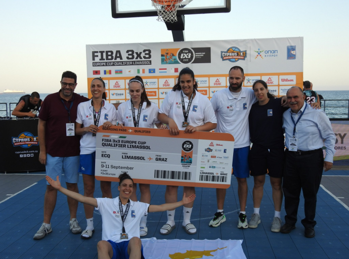 Στην παρουσία Ανδρέα Μιχαηλίδη το FIBA 3x3 Europe Cup Qualifier 2022 – Συγχαρητήρια στις Εθνικές μας