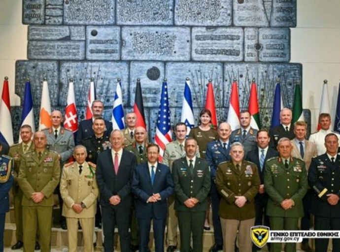 Συμμετοχή του Αρχηγού της Εθνικής Φρουράς στο 1ο Διεθνές Συνέδριο Αρχηγών Ενόπλων Δυνάμεων και Οργανισμών Αμυντικής Καινοτομίας, στο Ισραήλ