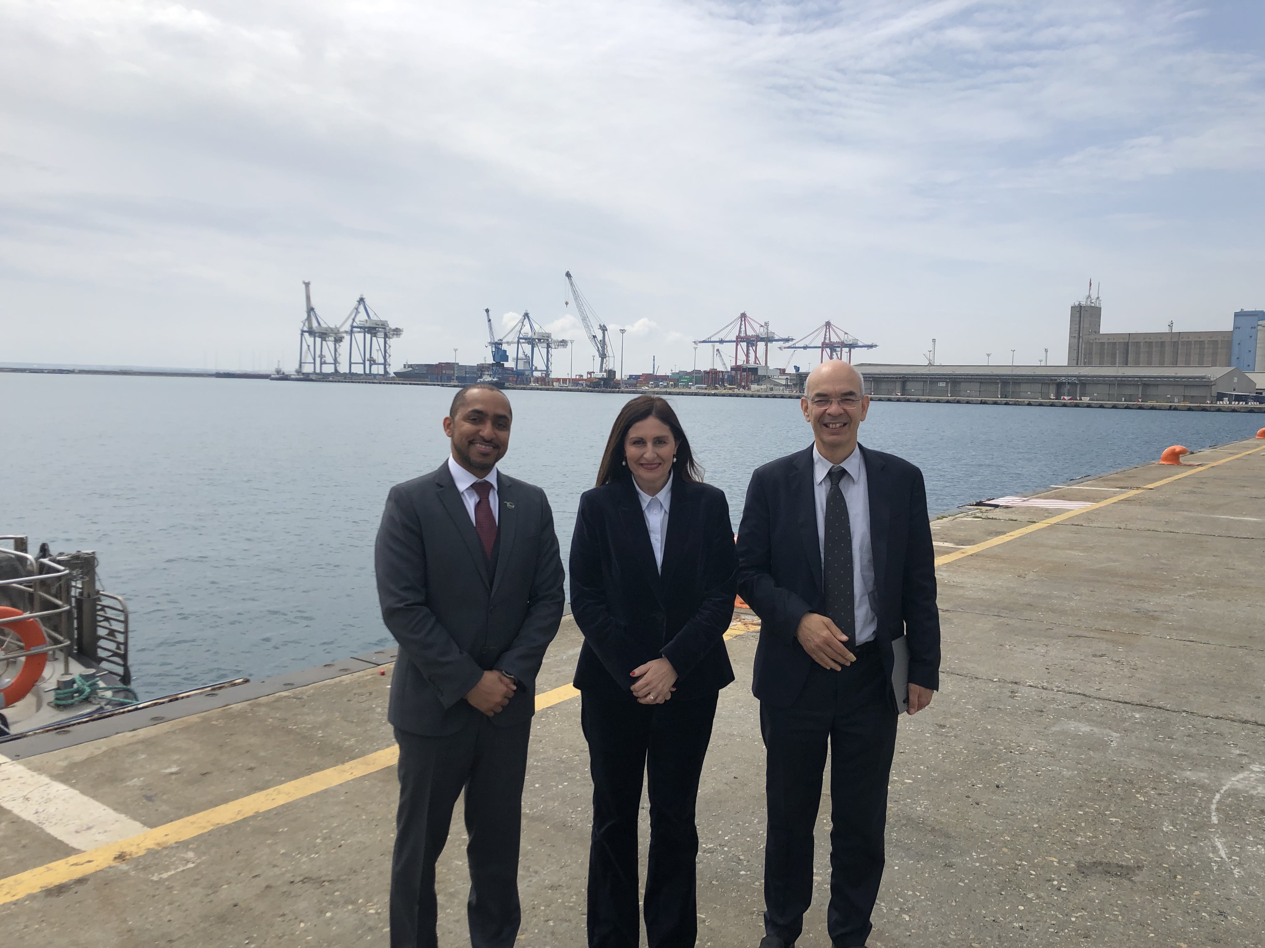 Η DP World Limassol υποδέχθηκε τους νέους υπουργούς  στο λιμάνι Λεμεσού