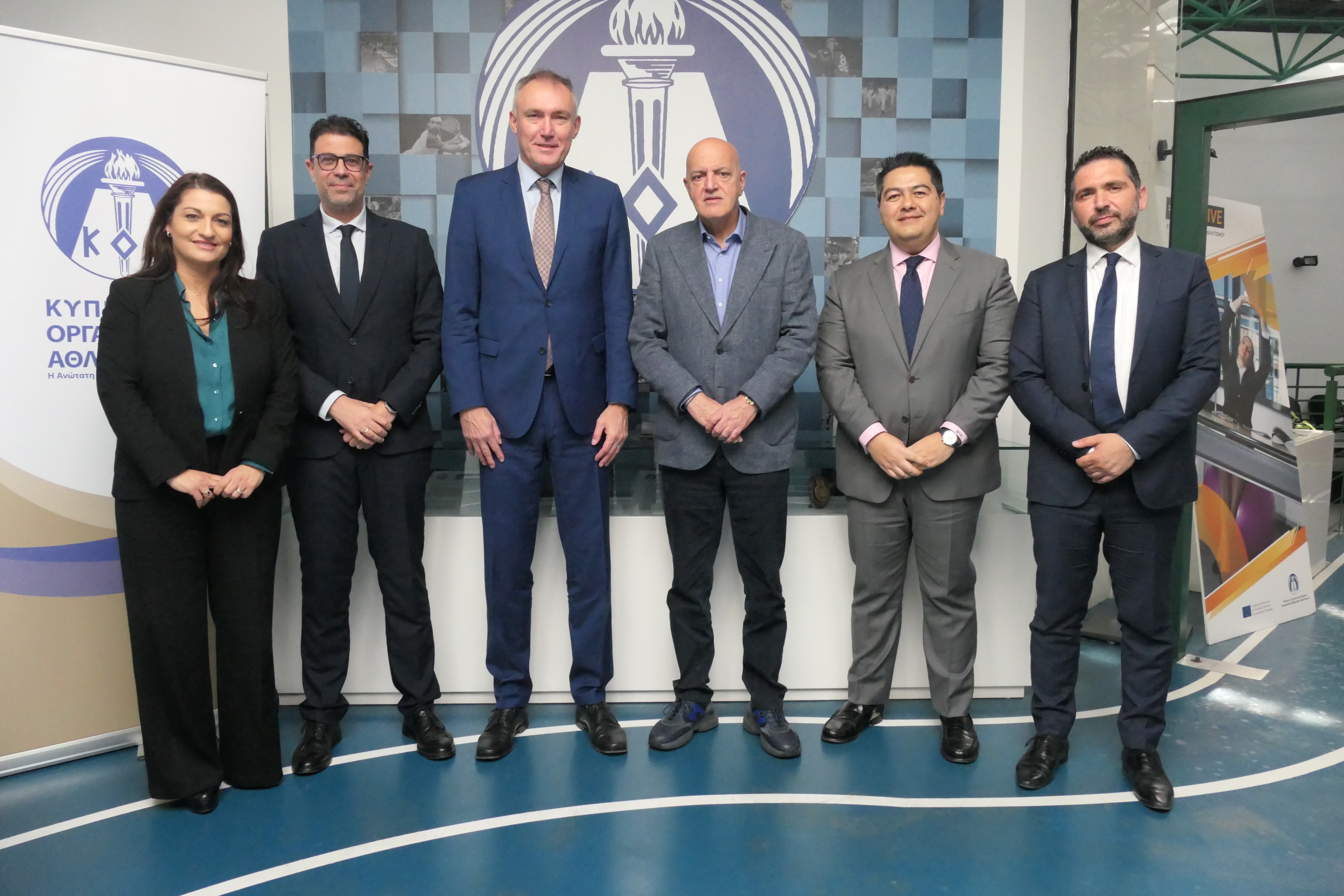Συνάντηση ΚΟΑ με τον Γ.Γ. της FIBA Europe στην Κύπρο