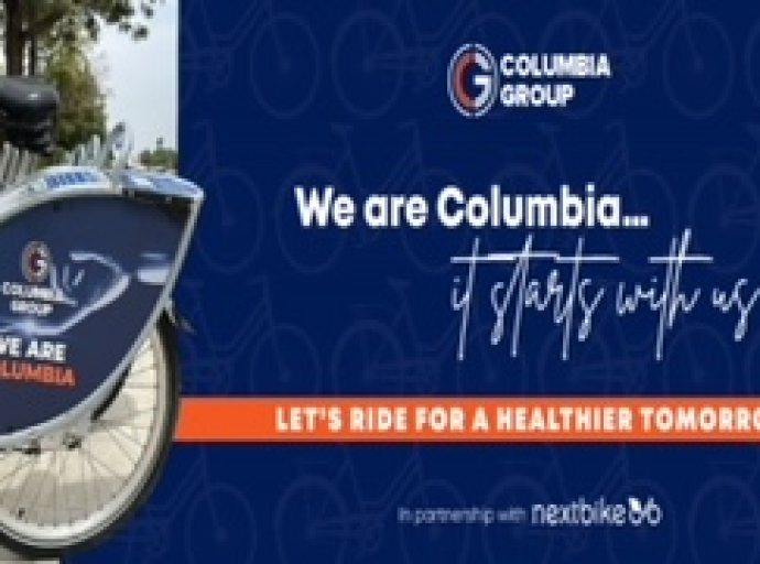 Ο Όμιλος Columbia υποστηρίζει το τοπικό σύστημα κοινής χρήσης ποδηλάτων για τον εορτασμό της Παγκόσμιας Ημέρας Ποδηλάτου