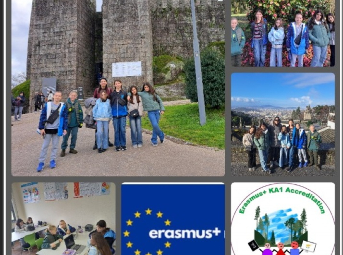 Erasmus+ στην Πορτογαλία: Ένα Σχολείο της Λεμεσού Ανοίγει τους Ορίζοντές του στην Πορτογαλία