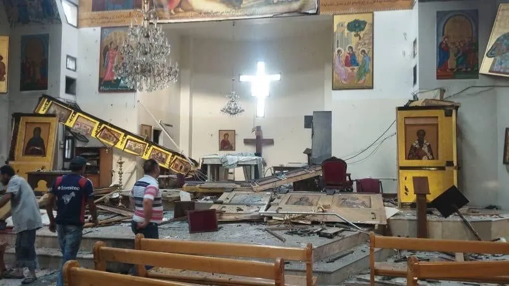 Αντιδρούν οι εκκλησιαστικοί ηγέτες στην φονική επίθεση στην εκκλησία Mar Elias στη Δαμασκό