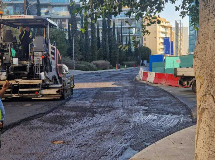 Πρόγραμμα ασφαλτοστρώσεων Δήμου Λεμεσού για το έτος 2025