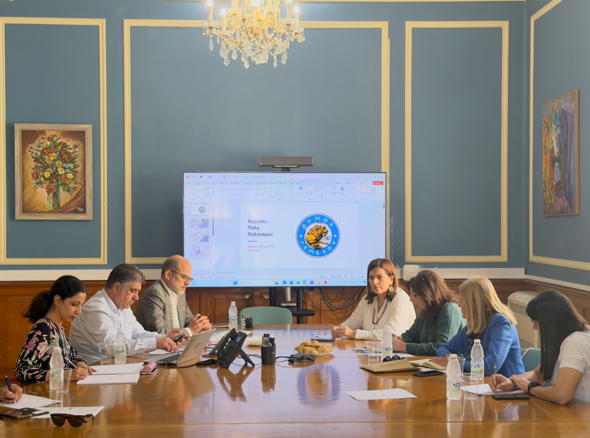 Συνάντηση Δημάρχου Λεμεσού με την Υφυπουργό Πολιτισμού για το Αρχαιολογικό  Μουσείο και τις πολιτιστικές υποδομές της πόλης