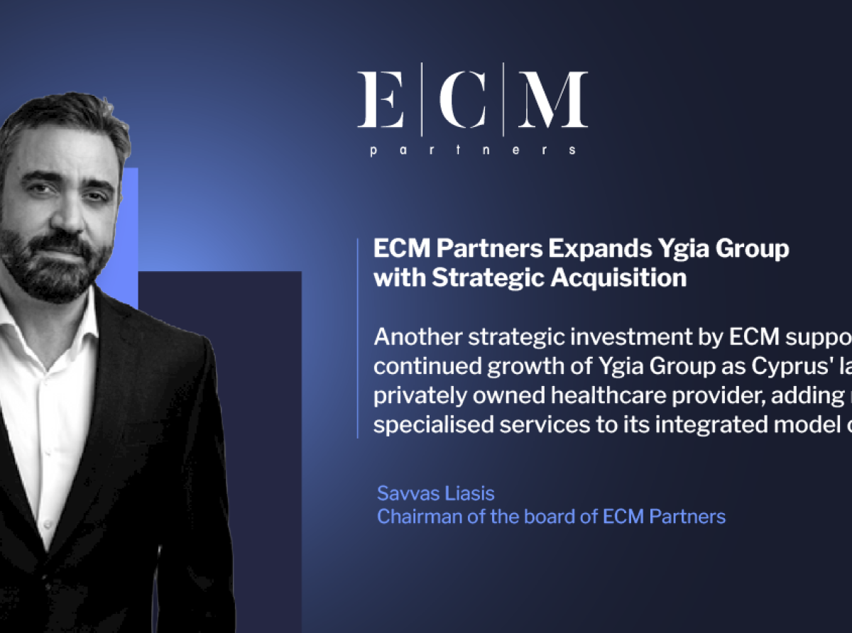 Η ECM Partners ενισχύει τον Όμιλο Υγεία με την εξαγορά του Limassol Ophthalmic Center